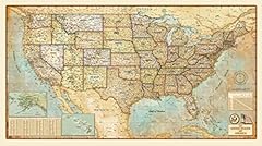 American map beautiful for sale  Delivered anywhere in USA 
