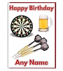 Darts themed personalised for sale  Delivered anywhere in UK