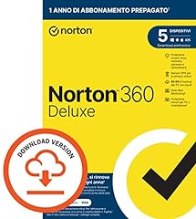 Norton 360 deluxe usato  Spedito ovunque in Italia 