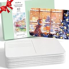 Nicpro watercolor postcards for sale  Delivered anywhere in USA 