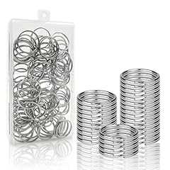100pcs keyring rings for sale  Delivered anywhere in UK
