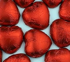 Red chocolate hearts for sale  Delivered anywhere in UK