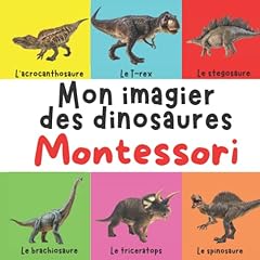 Imagier montessori dinosaures d'occasion  Livré partout en France