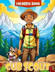 Cub scout coloring for sale  Delivered anywhere in UK