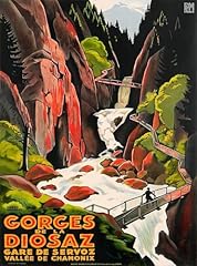 Plaque metal gorges d'occasion  Livré partout en France