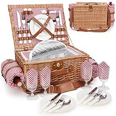 Picnic basket insulated for sale  Delivered anywhere in USA 