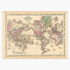 Vintage map sticker for sale  Delivered anywhere in USA 