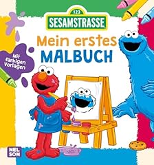 Sesamstraße erstes malbuch gebraucht kaufen  Wird an jeden Ort in Deutschland