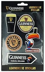 Guinness leatherette stickers for sale  Delivered anywhere in UK