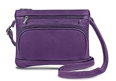Leather wide crossbody for sale  Delivered anywhere in USA 