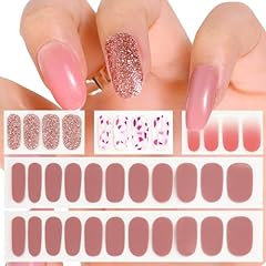34pcs nail wraps for sale  Delivered anywhere in UK