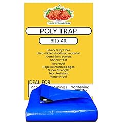 Tarpaulin blue waterproof for sale  Delivered anywhere in Ireland