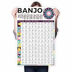 Banjo chord chart for sale  Delivered anywhere in USA 