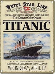 Titanic white star for sale  Delivered anywhere in UK