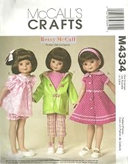 Mccall 4334 doll for sale  Delivered anywhere in USA 