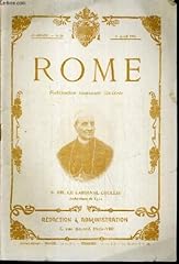 Rome avril.1906 eminence d'occasion  Livré partout en France
