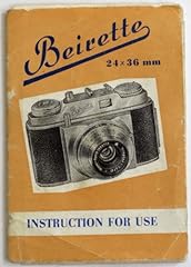Beirette instructions use for sale  Delivered anywhere in UK