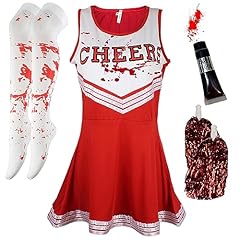 Zombie cheerleader costume for sale  Delivered anywhere in UK