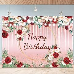 Happy birthday backdrop for sale  Delivered anywhere in USA 