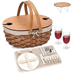 Picnic basket table for sale  Delivered anywhere in USA 
