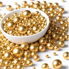Gold pearl sprinkles for sale  Delivered anywhere in UK