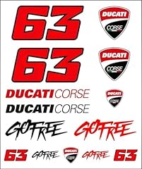 Adesivo bagnaia ducati usato  Spedito ovunque in Italia 