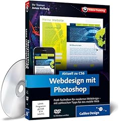 Webdesign mit photoshop d'occasion  Livré partout en France