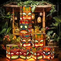 Janlaugh pieces tiki for sale  Delivered anywhere in USA 