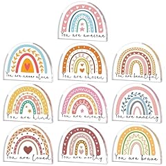 Pcs rainbow acrylic for sale  Delivered anywhere in USA 