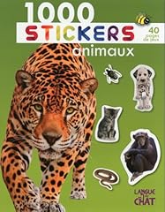 1000 stickers animaux d'occasion  Livré partout en France