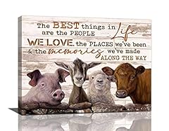 Farmhouse animal wall for sale  Delivered anywhere in USA 
