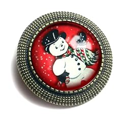 Vintage snowman brooch for sale  Delivered anywhere in USA 