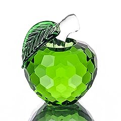 Crystal apple paperweight for sale  Delivered anywhere in UK
