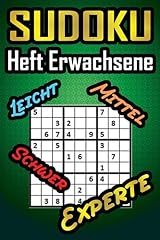 Sudoku heft erwachsene gebraucht kaufen  Wird an jeden Ort in Deutschland