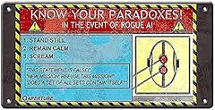 Portal paradox tin for sale  Delivered anywhere in USA 