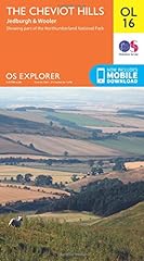 Cheviot hills map for sale  Delivered anywhere in UK