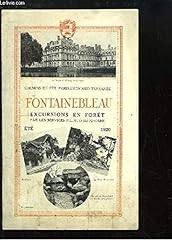 Brochure fontainebleau excursi for sale  Delivered anywhere in UK