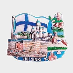Helsinki finlandia magnete usato  Spedito ovunque in Italia 