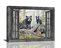 Black bear wall for sale  Delivered anywhere in USA 