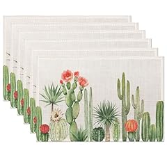 Placemats cactus succulent for sale  Delivered anywhere in USA 