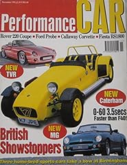 Performance car magazine for sale  Delivered anywhere in UK
