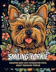 Smiling yorkie coloring for sale  Delivered anywhere in USA 