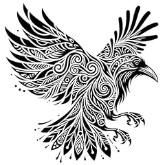 Dopetattoo raven temporary for sale  Delivered anywhere in USA 