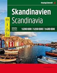 Skandinavien autoatlas 200 gebraucht kaufen  Wird an jeden Ort in Deutschland