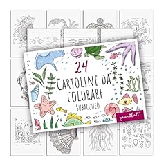 Younikat cartoline colorare usato  Spedito ovunque in Italia 