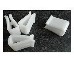 White plastic clip for sale  Delivered anywhere in Ireland