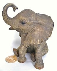 Cute sitting elephant for sale  Delivered anywhere in UK