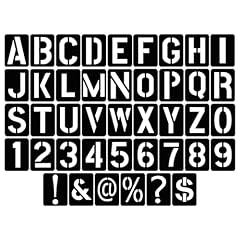 Pcs letter stencils for sale  Delivered anywhere in UK