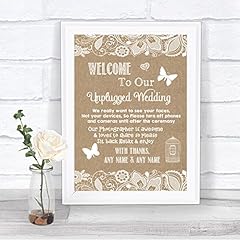Burlap lace effect for sale  Delivered anywhere in UK
