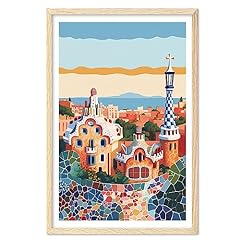 Barcelona poster park for sale  Delivered anywhere in USA 